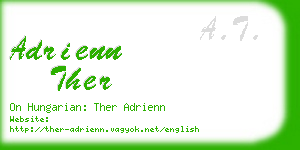 adrienn ther business card
